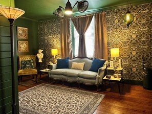 Unclassified image, 4 of 16, button - Vintage "Speakeasy" Art Deco Suite - Tranquil 8-Acres (New Kent)