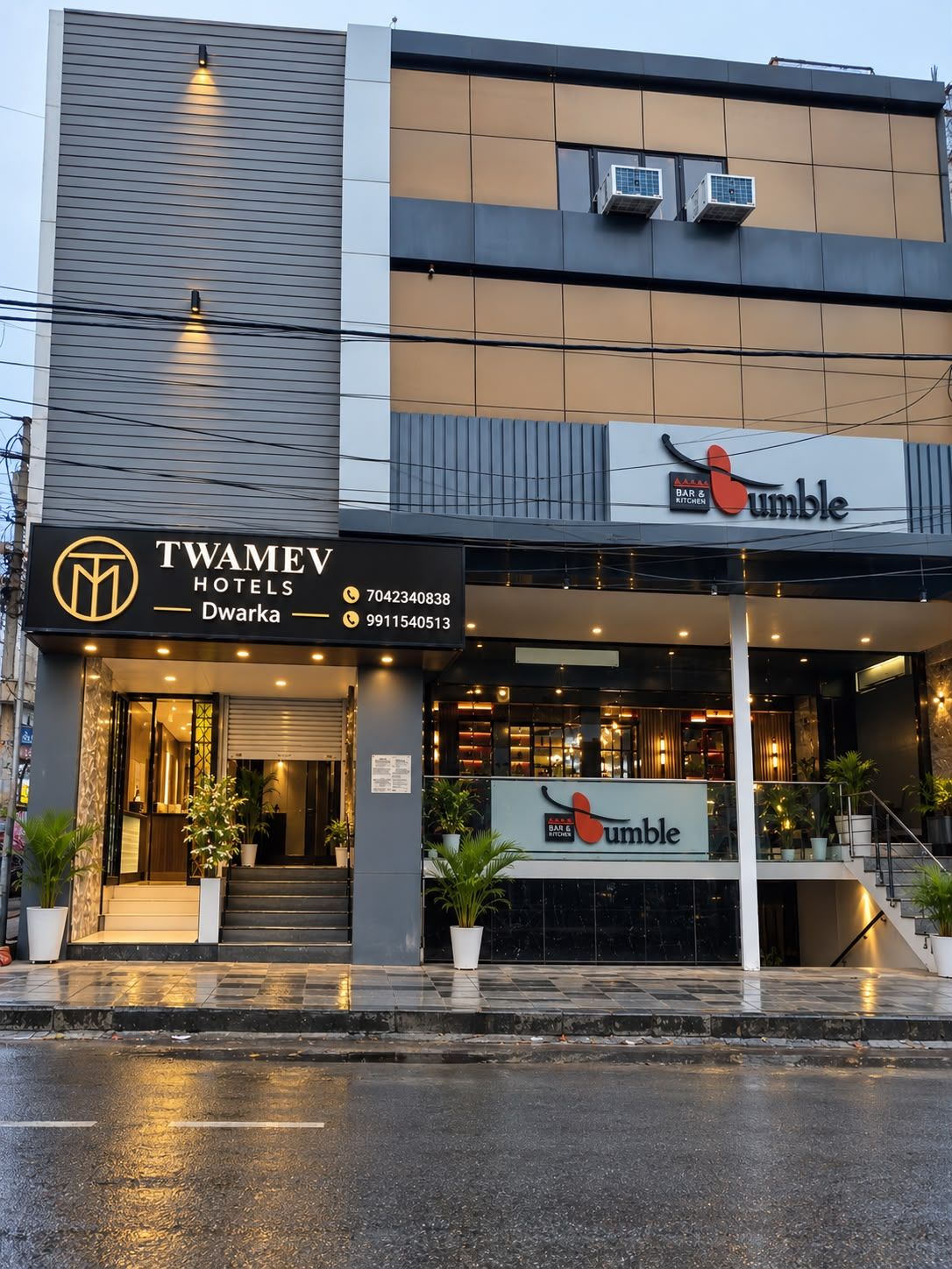 Mặt tiền nơi lưu trú