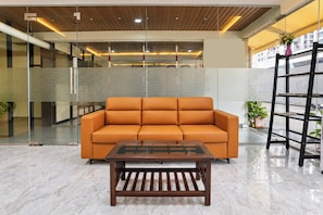 Lobby sitting area