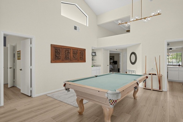 Game Room | Pool Table | Open Layout