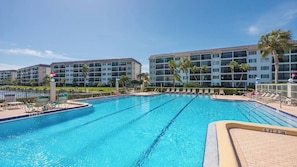 Pool - Sunrise Cove 203: Remodeled Waterfront Condo on Siesta Key w/ Sleeper Sofa (Sarasota)