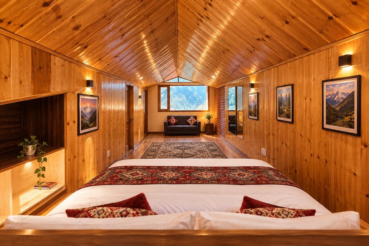 Kamar Double Klasik, pemandangan gunung