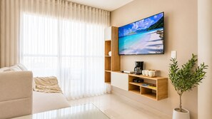 Living area - Ocean View and Comfort for Your Stay (Bolívar)