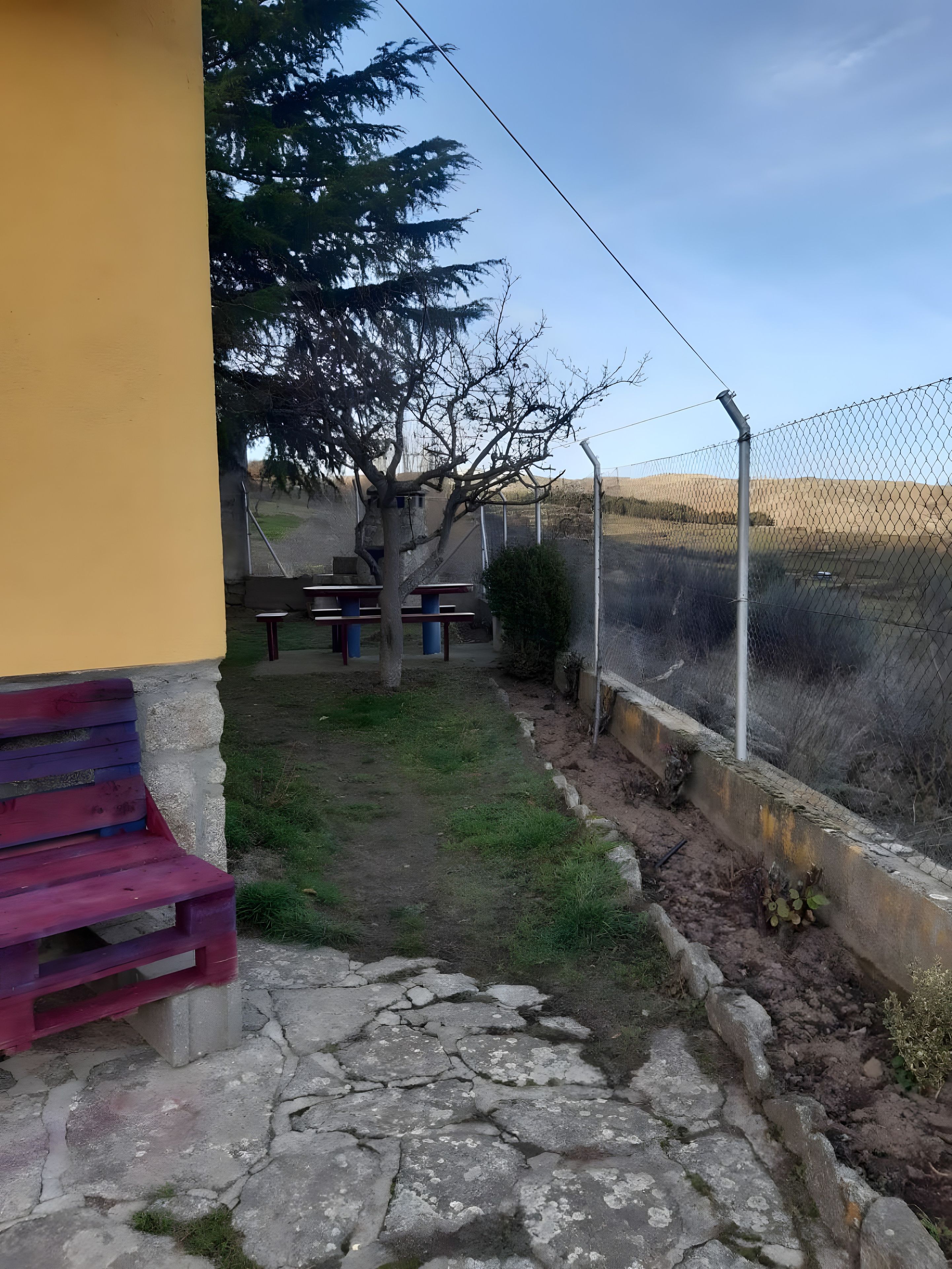 Enceinte de l’hébergement