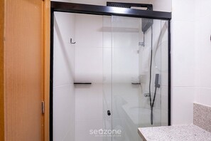 Bathroom - Studio in Condo. w/ Pool & Sea View Saa0217 (Salvador)