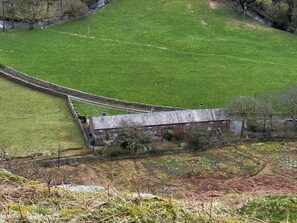 A rural landscape with a house near a railway track. - Pandora (Holmrook)