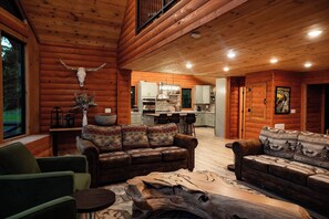 Unclassified image, 2 of 69, button - White River Cabin | Hot Tub | Fire Pit (Mountain View)
