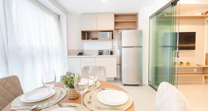 Silo 240 in Recife Antigo With Two Leisure Rooftops, Pools, Gym, Coworking and Sea View, Near Marco Zero by Carpediem