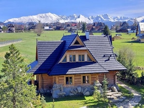 Vue sur les montagnes
