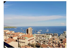 View from property - Terrace with ocean view & Casino | 5 min from Monaco (Beausoleil)