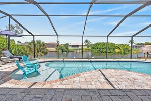 Unclassified image, 2 of 61, button - Gulf Access - Heated Pool - BBQ - Relax and enjoy your stay! (Cape Coral)