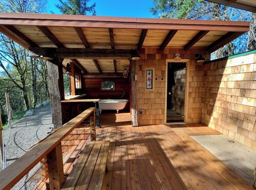 Forest Bathing Retreat with Private Sauna