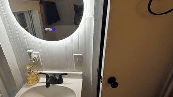 Sink and mirror
