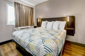 Bedroom - 1 King Bed | Smoking, Mini Fridge (SAN BERNARDINO)