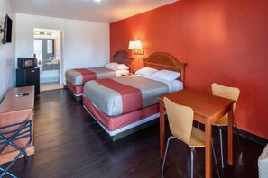 Unclassified image, 2 of 27, button - 2 Queen Beds | Smoking, Micfridge (MONTGOMERY)