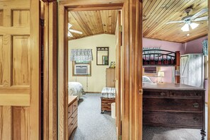 Unclassified image, 2 of 16, button - Comfy Chalet On 8 Private Acres with hiking trails, a secluded yard, and large back deck. (Great Valley)