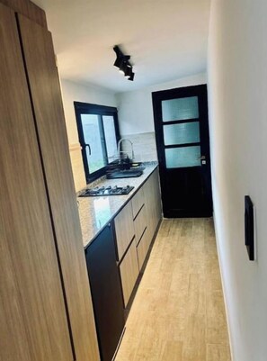 Private kitchen - Panter Apartment | Pampa Suites (General Pico)