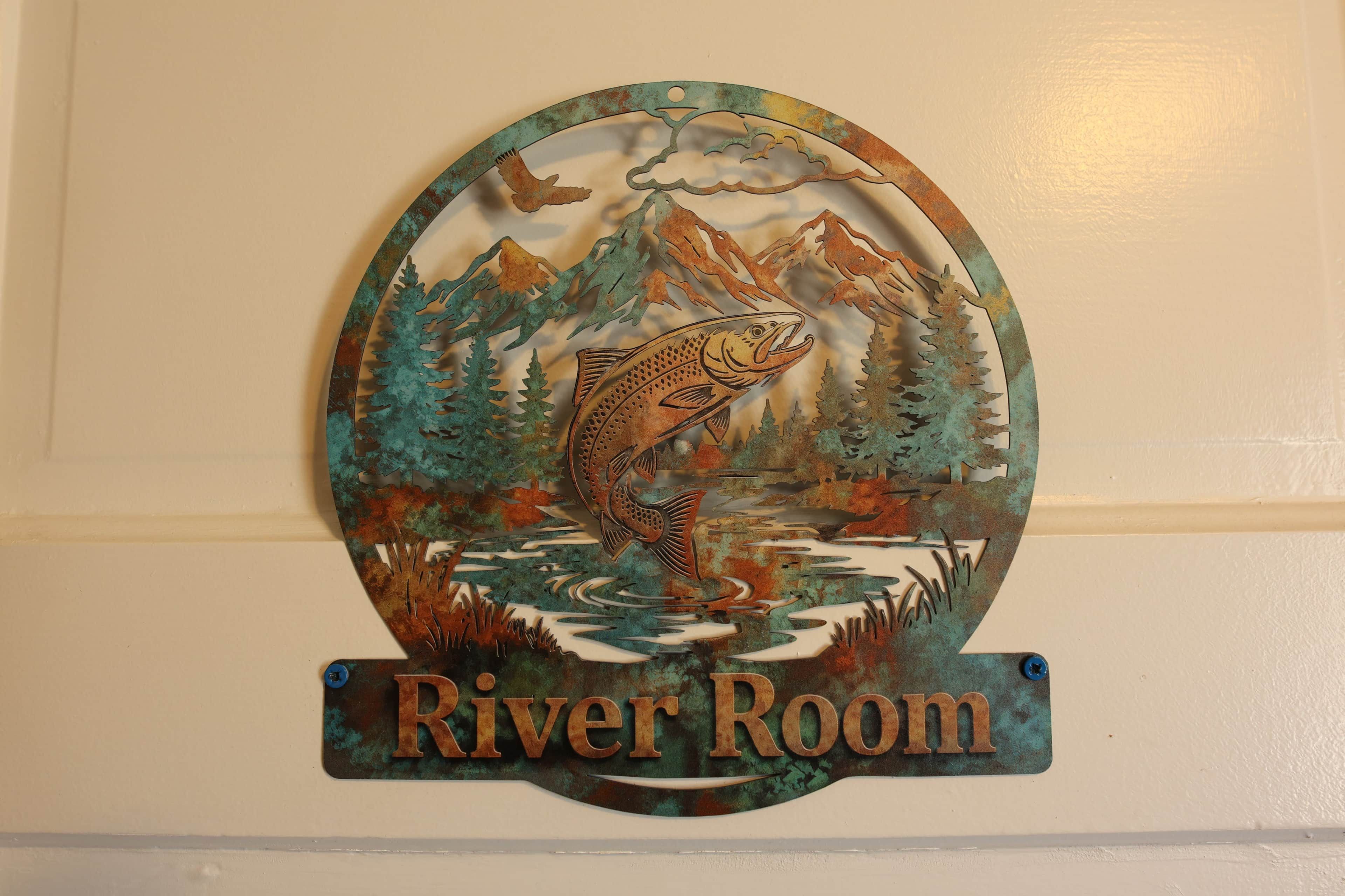 River room sign