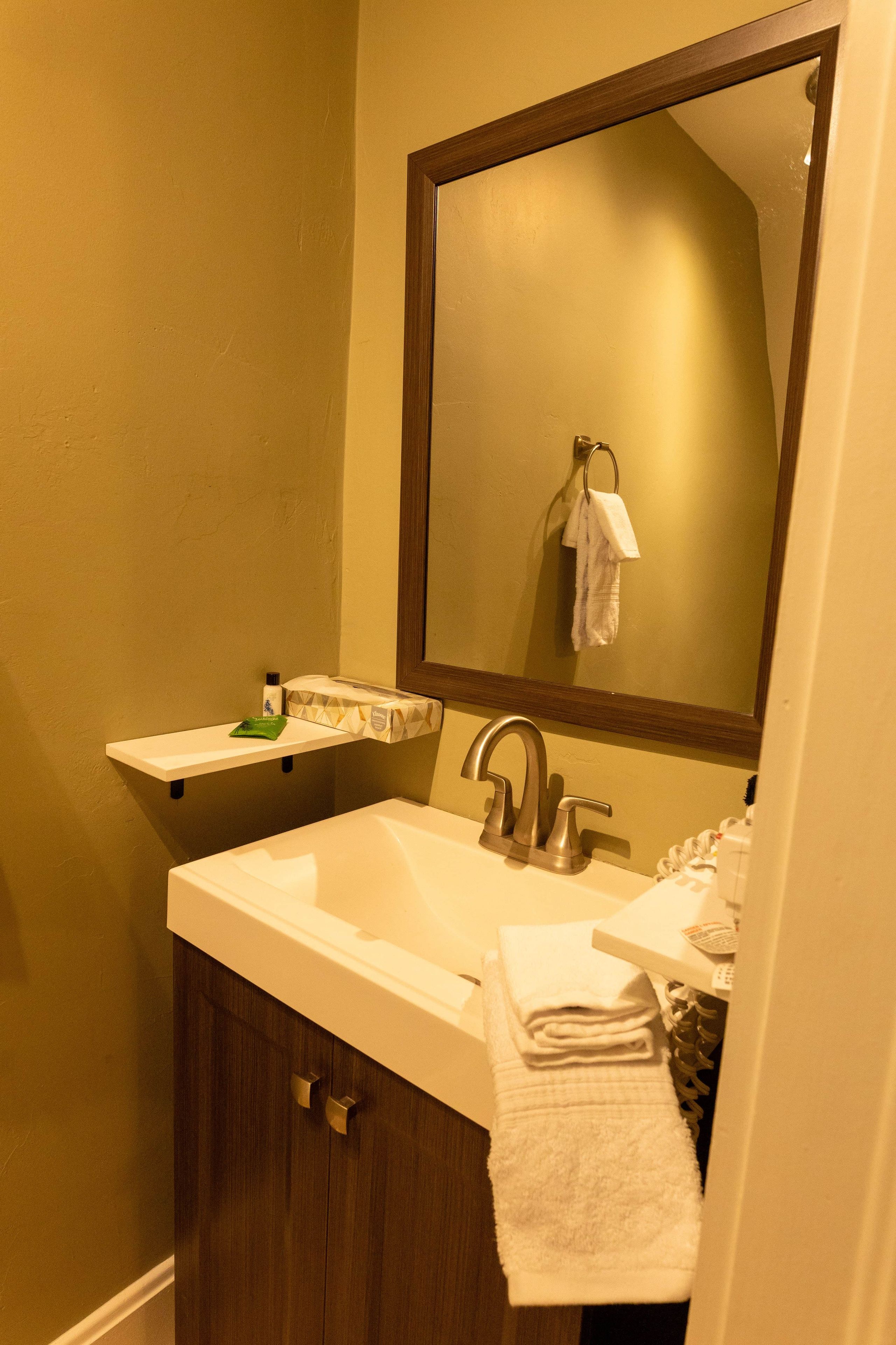 Train room bathroom