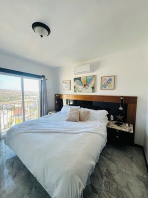 Room - hermoso condominio con vista al oceano terraza privada , alberca seguridad 24 (El Sauzal de Rodríguez)