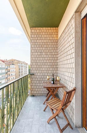 Outdoor dining - Charme Vittoria | Elegant Apartment in Downtown Asti (Asti)