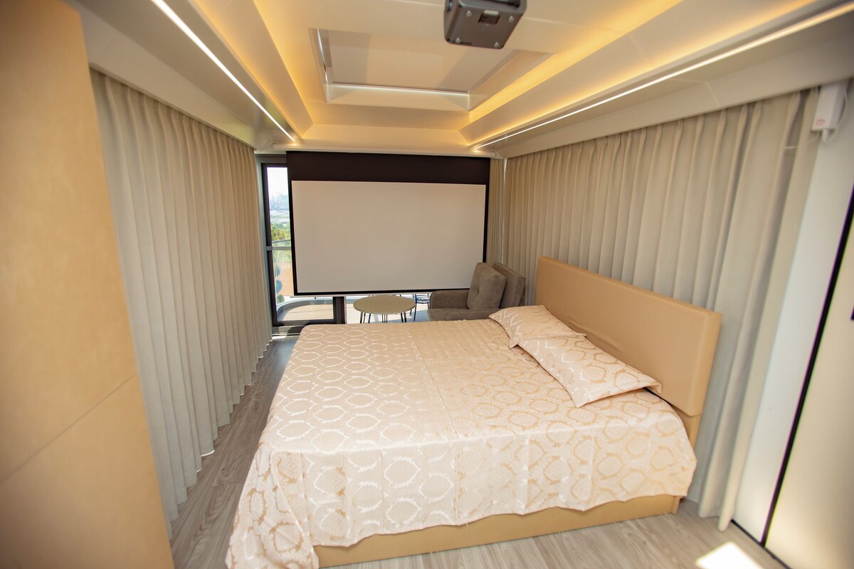Cottage, 1 lit double, balcon, vue ville | Wi-Fi gratuit