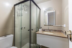 Bathroom - Contemporary Studio With City View Upp0215 (Curitiba)
