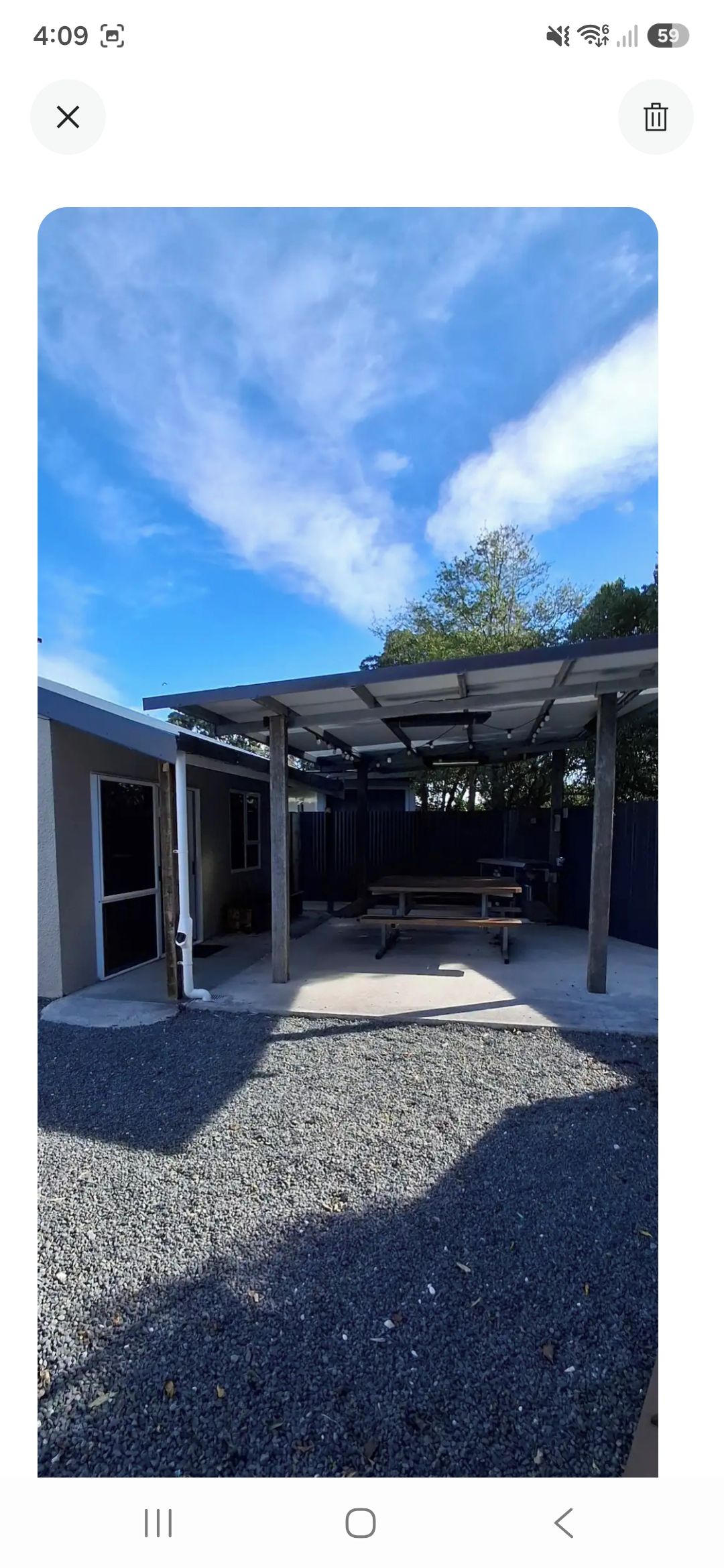Outdoor dining