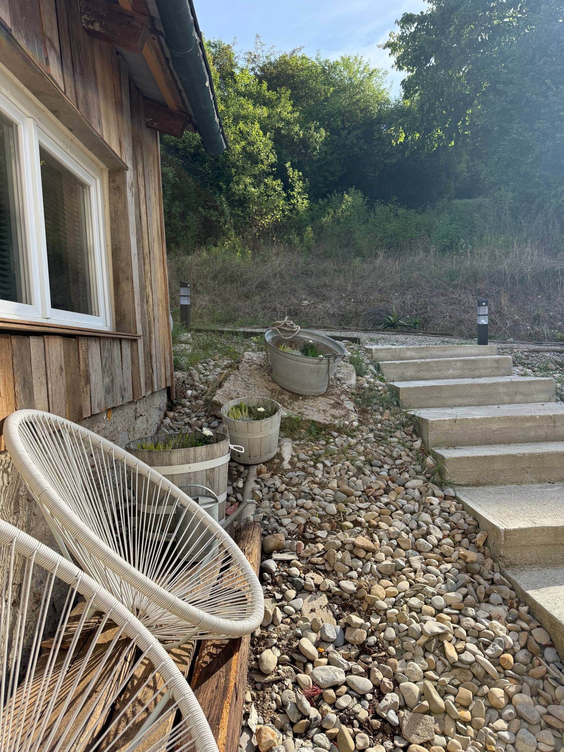 Wald Hütte mit Terrasse-Pension Romantik