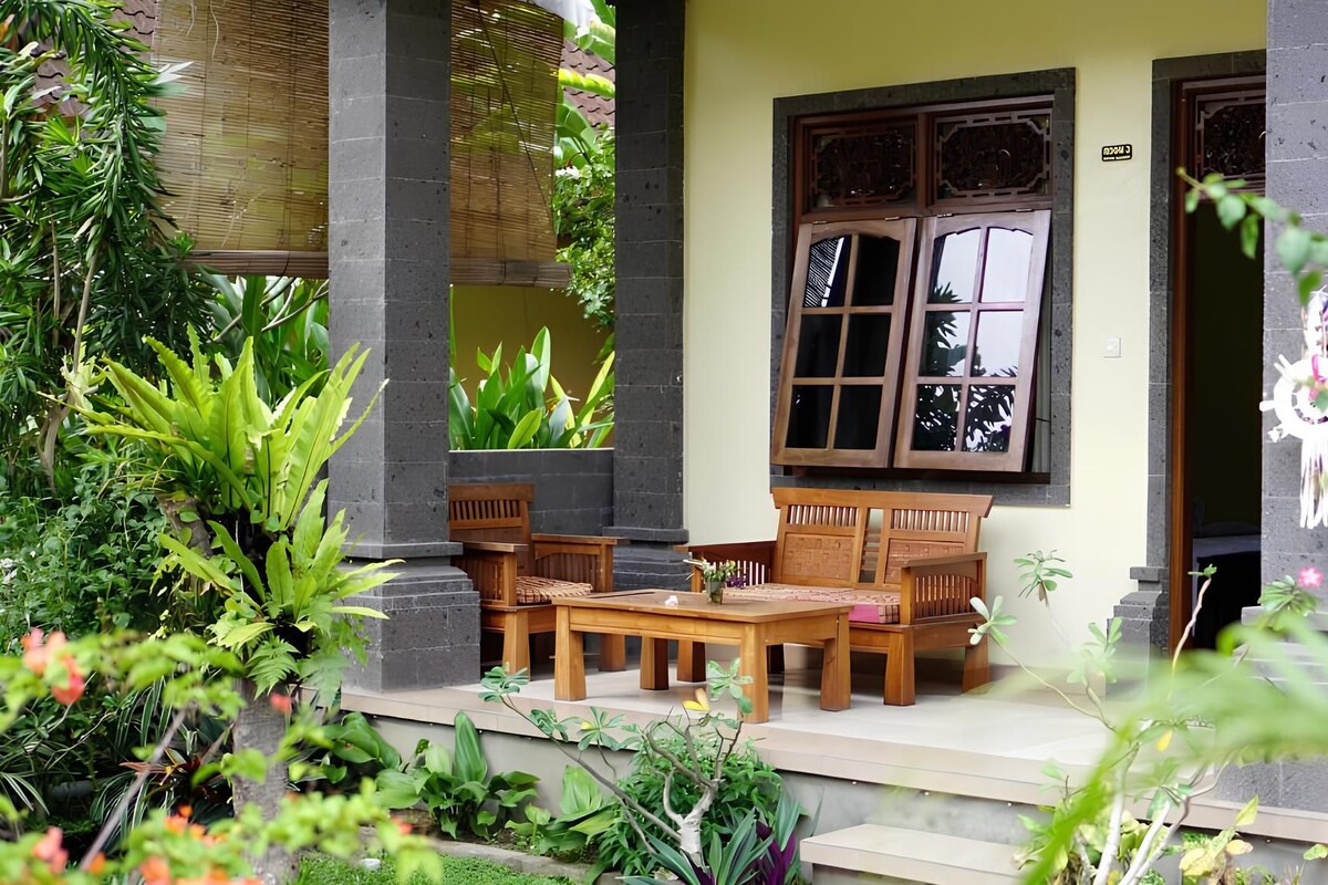Habitación doble | Terraza o patio