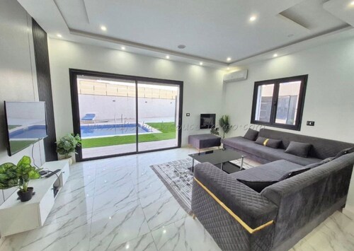 Luxurious villa for rent in Djerba, just a stone's throw from Midoun's city center