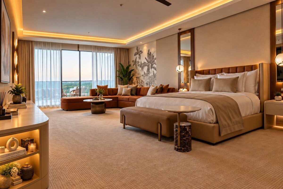 Royal Suite, Pool View | Desk, free WiFi