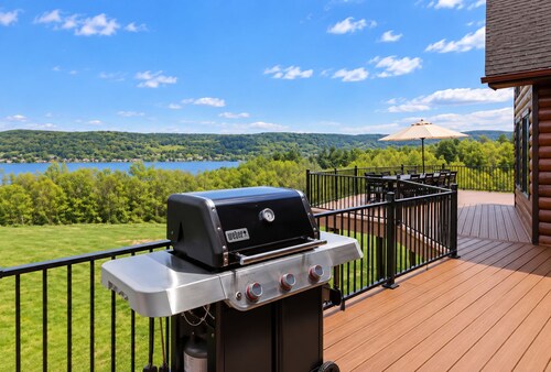 Cooperstown 5BR with Lake View, Hot Tub, Wiffle Ball Field on 15+ Private Acres