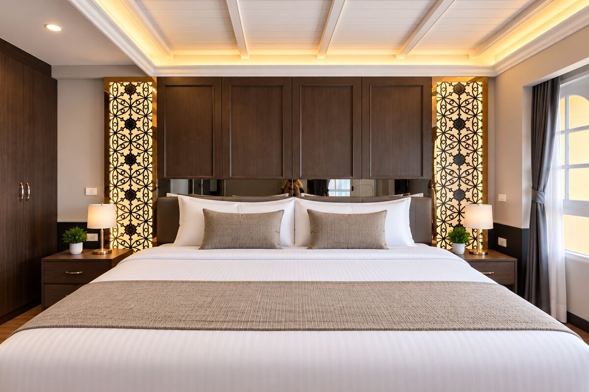 Deluxe Double Room, City View | Wi-fi percuma 