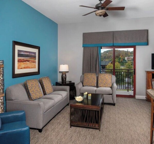 Unclassified image, 1 of 7, button - Cozy 1-bedroom condo sleeps 4 with indoor waterpark AC in pleasant Sevierville (Sevierville)
