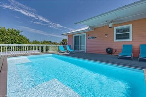 Pic 2 - North Captiva pool Home, centrally located. (Lee County)