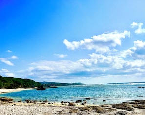Beach - Just a 2-minute drive to the ocean! A whole-house rental located right near Hanajo no Sato Beach (八重瀬町)