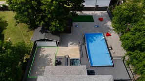 Unclassified image, 2 of 55, button - The Copper Spur - Hot tub + Pool + Outdoor Games, near Plaza District (Oklahoma City)