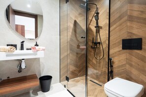 Bathroom - 
A01 - Elegant studio in the center of Casablanca (Dar-el-Beida)