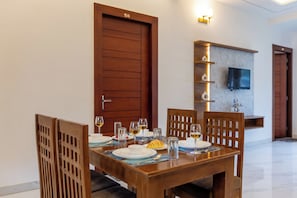 Dining - Alaya Stays Key Shree Bhawan 2BHK Apt (Bhowali Range)