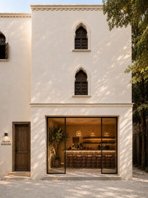 Fassade der Unterkunft