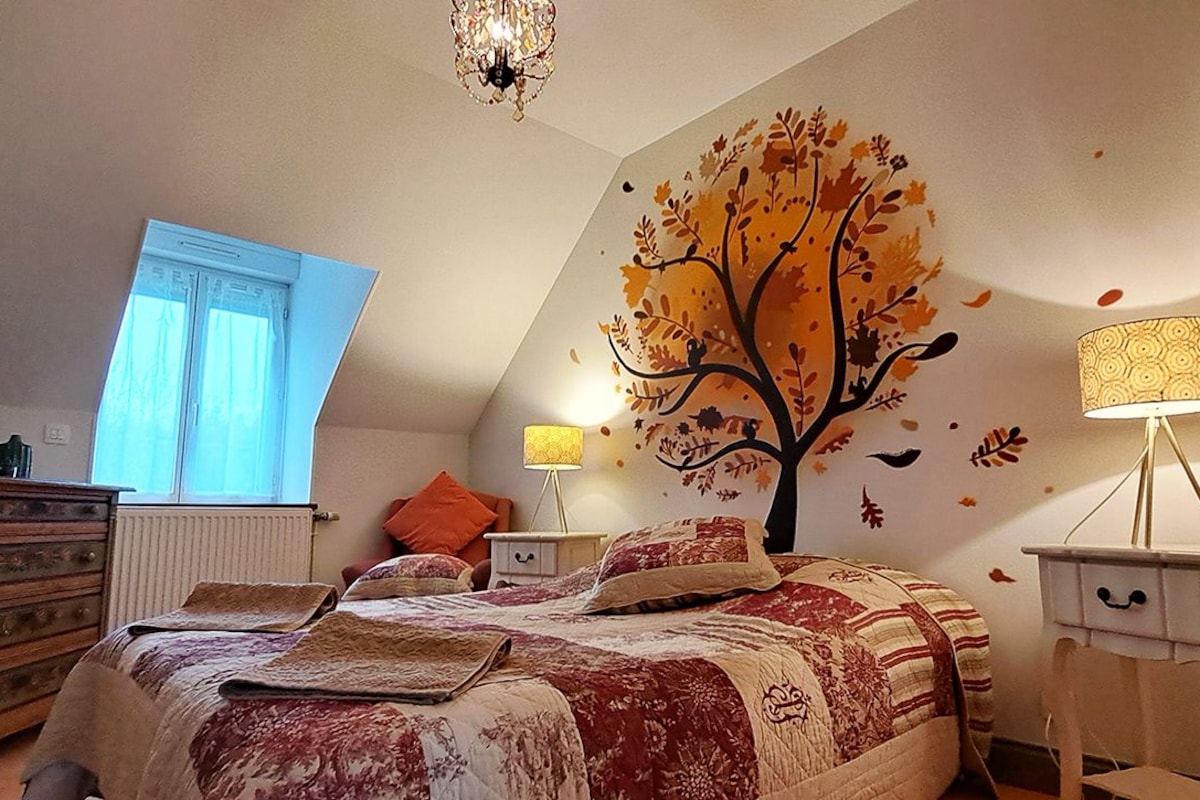 Habitación doble Confort, vista al jardín