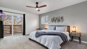 Second level master Bedroom!