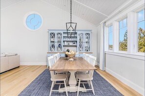 Dining - Live your dream! Custom Beach House With Ocean Views, Steps to the Beach! (Narragansett)
