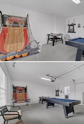 Game room - 3BR Pool Home with Private Backyard + Game Room + Pool - Family Getaway (Davenport)
