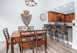 Spacious dinning area open to kitchen  - Just Listed- Peaceful 3-bedroom East Vail townhome, super convenient location! (Vail)