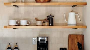 Complimentary coffee provided