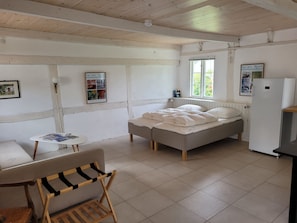 Interior - Ragnhild Farm. Hostel on Nyord, part of the UNESCO Møn Biosphere Reserve (Nyord Sogn)