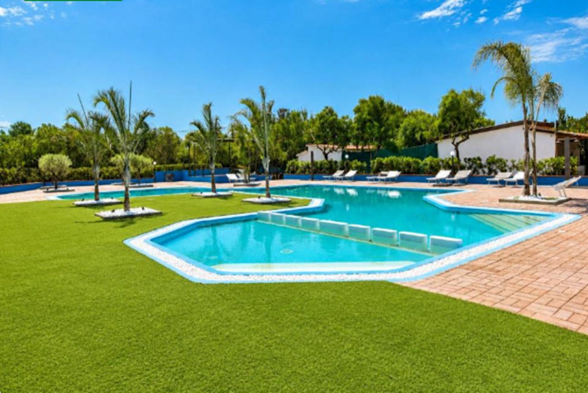 Schwimmbad des Ferienhauses