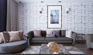 Living area - Test Onboarding Property - 13 (Konak)